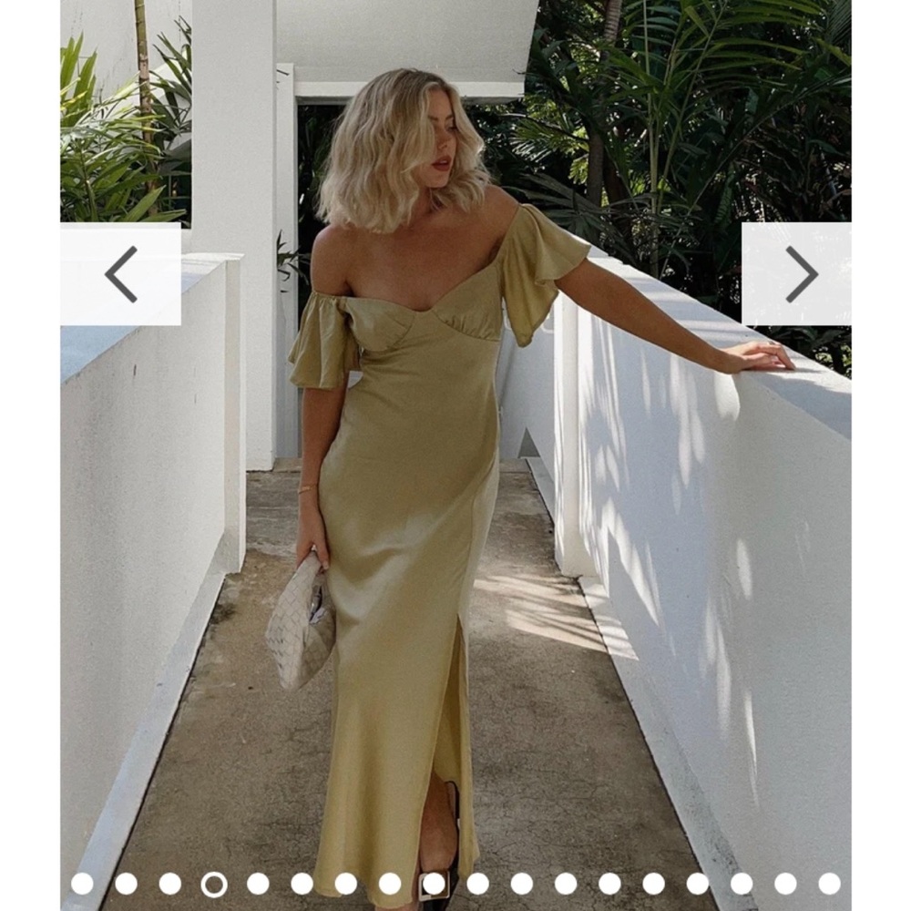 Sage green Billy J dress